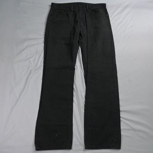 Levis 36 x 34 505‎ 0716 Straight Fit Gray Denim Jeans